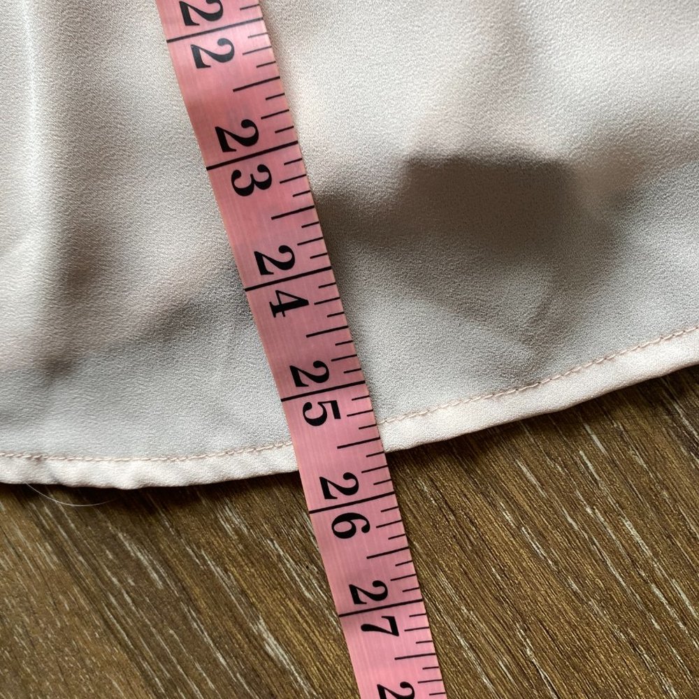 Express Embroidered And Netted Size Xs Neutral Bl… - image 7